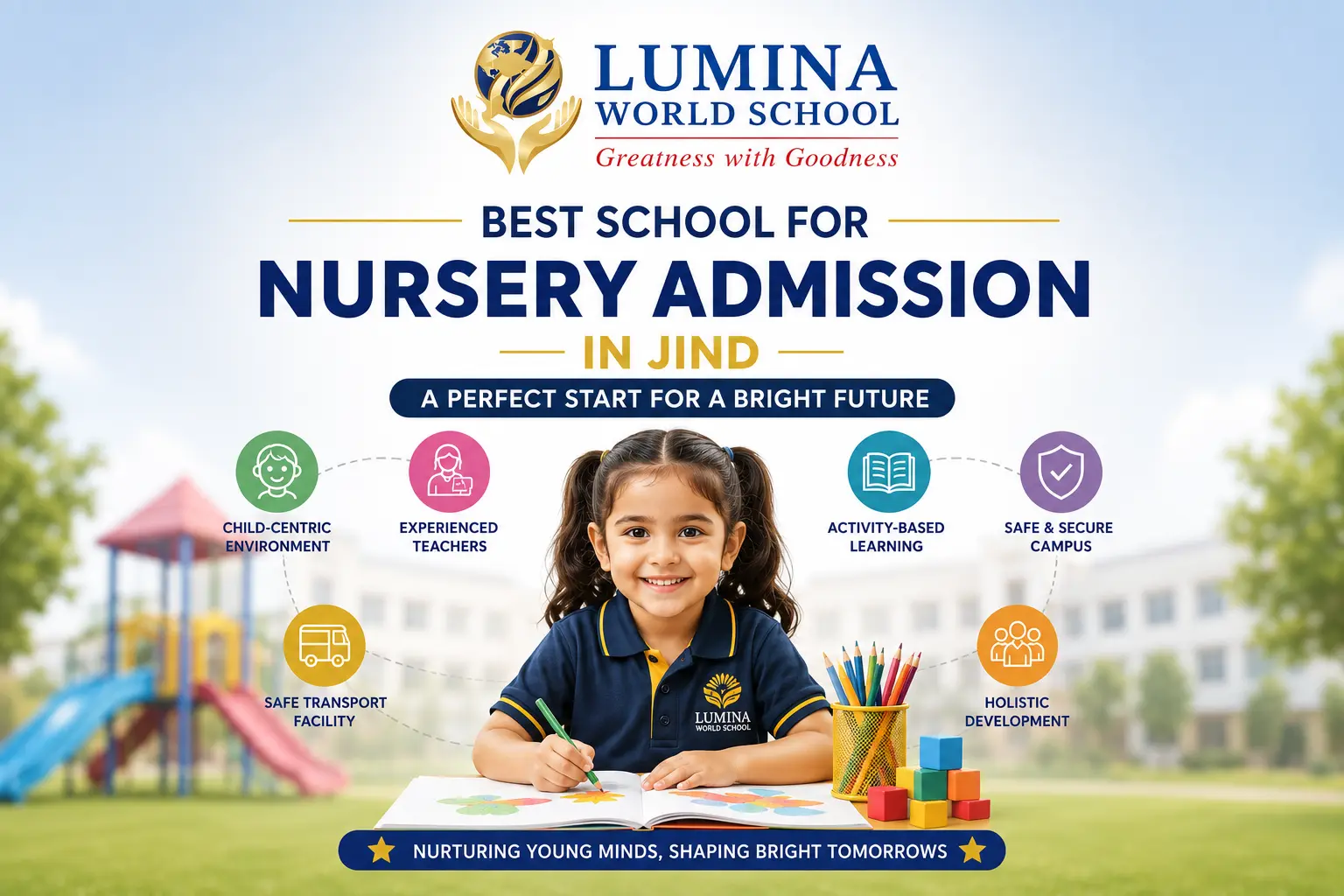best school for nursery admission in jind