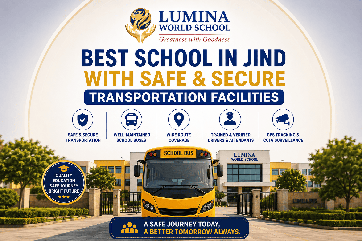 best school in jind with safe and secure transportation
