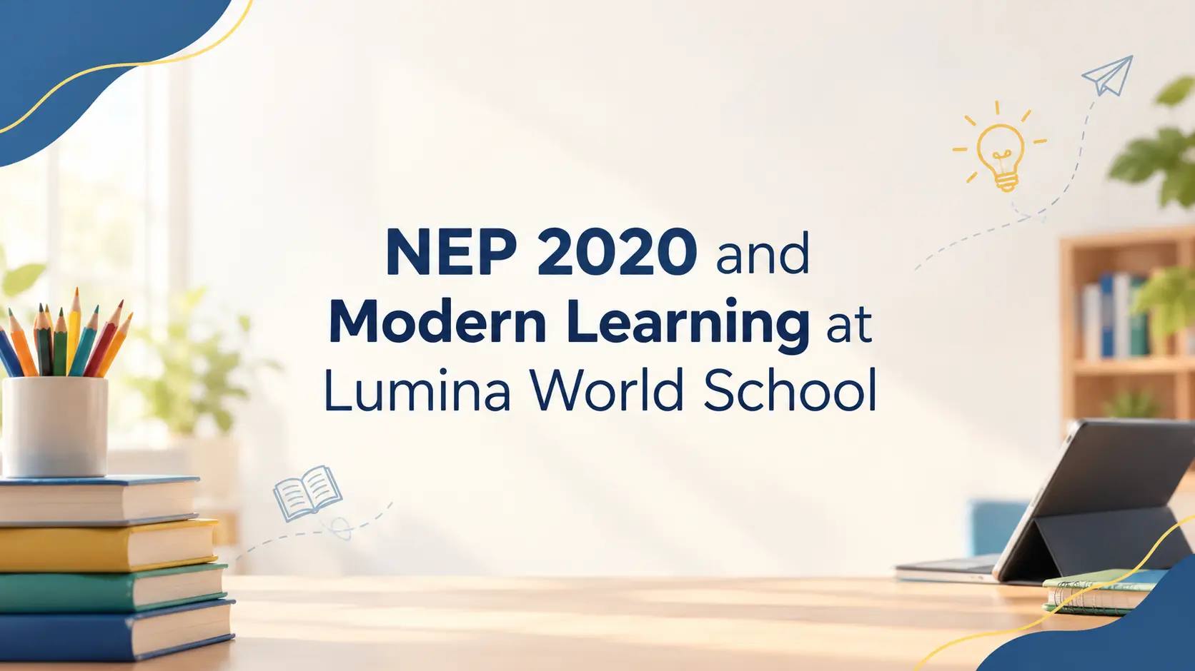 NEP 2020 modern learning at Lumina World School Jind