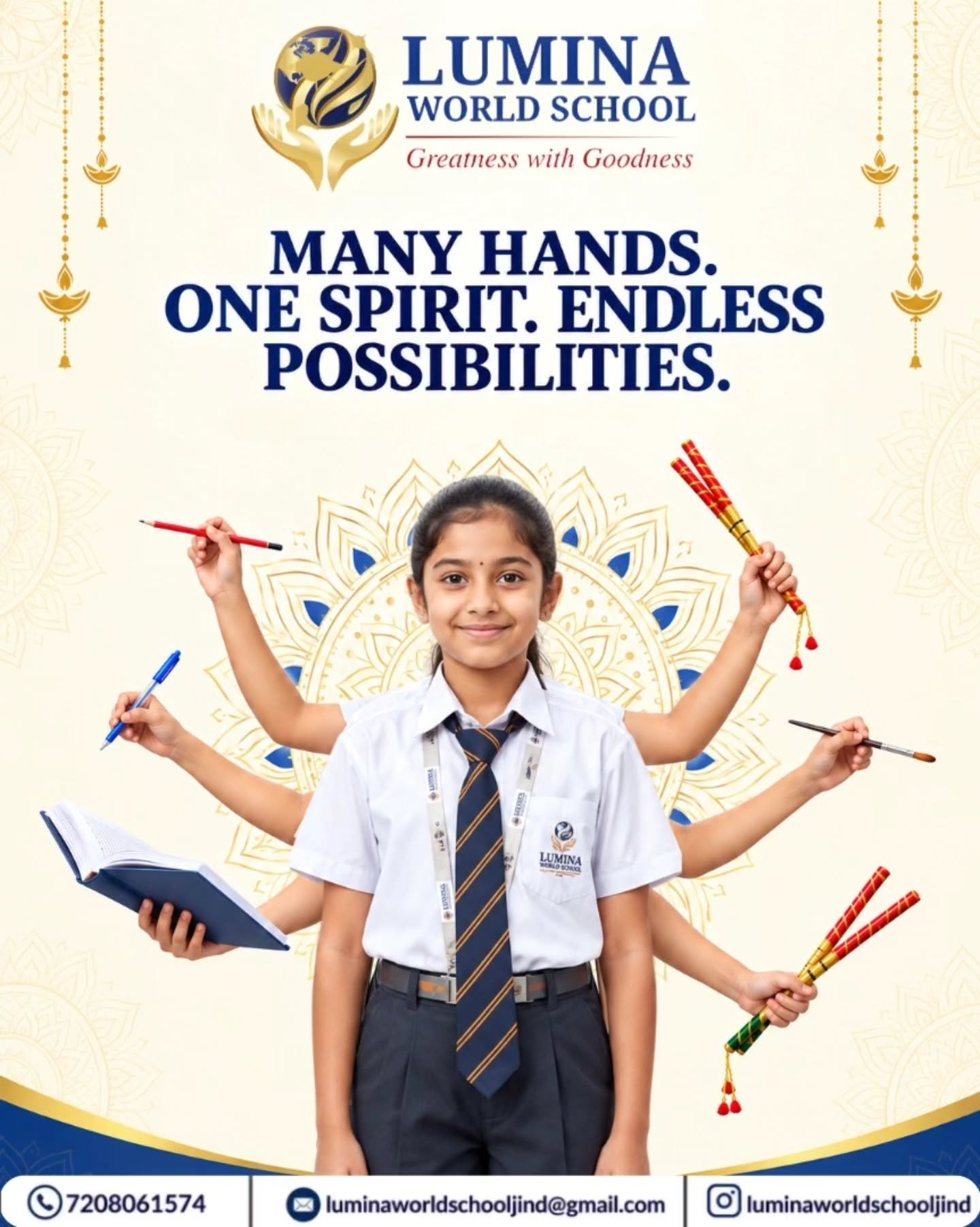 ✨ Many Hands. One Spirit. Endless Possibilities. ✨ This Navratri, let’s celebrate the spirit of…