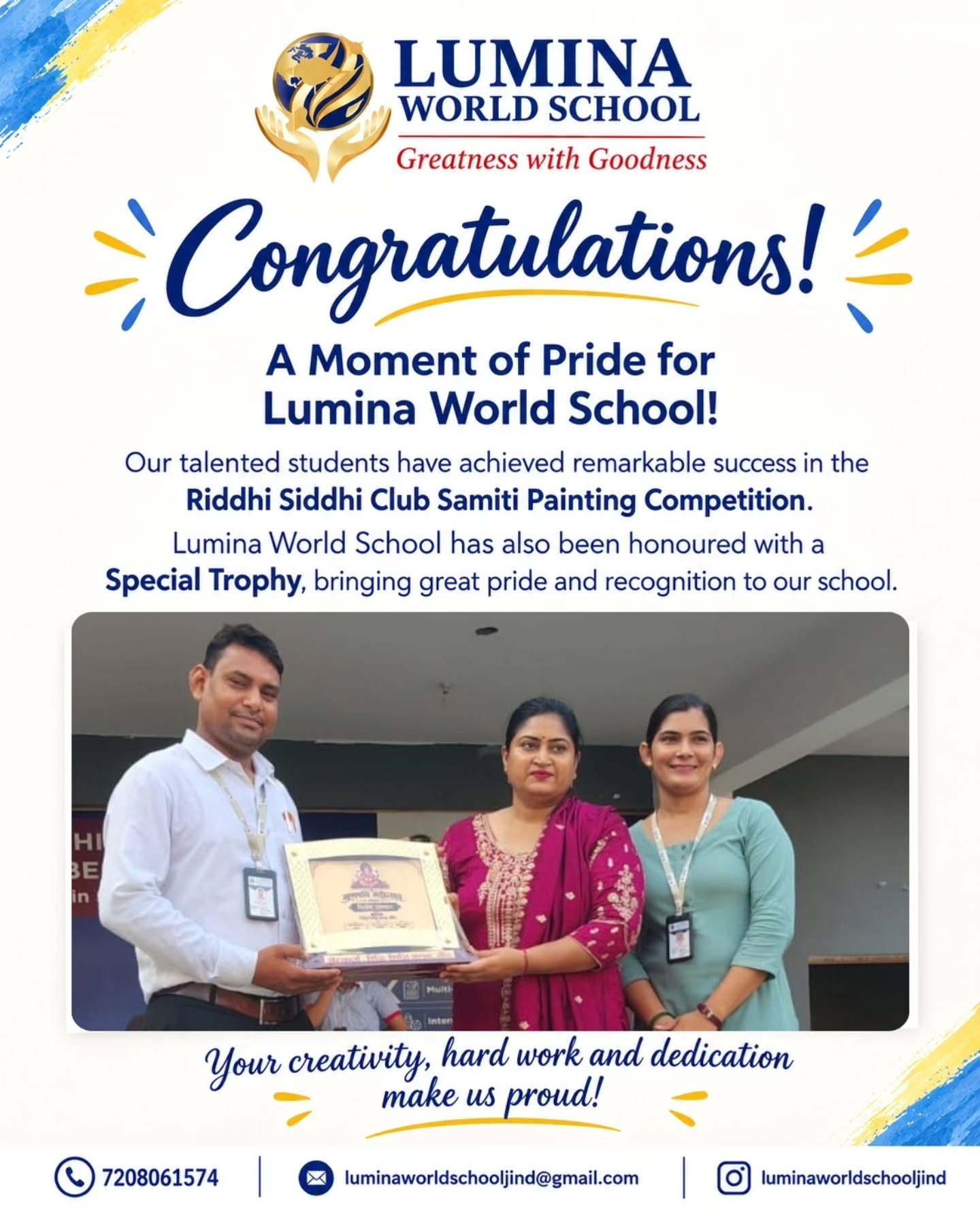🎨🏆 Celebrating Creativity, Talent & Achievement at Lumina! 🏆🎨 We are delighted to celebrate the…
