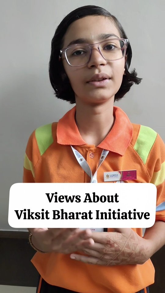 🇮🇳 Young Voices, Big Vision for India! Our young changemaker Sujain, Class 9, shares her…