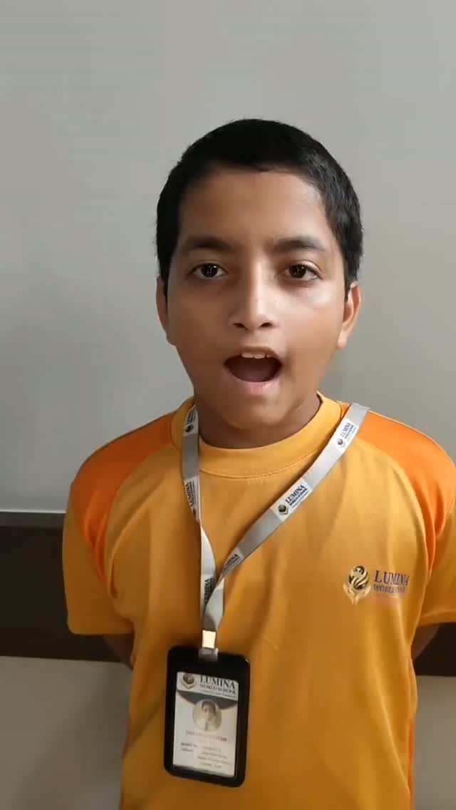 🇮🇳 Young Voices, Big Vision for India! Our young changemaker Triyansh, Class 6, shares his…